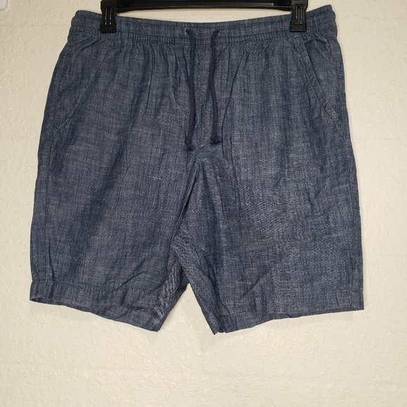 Urban Pipeline Blue  Cotton Shorts Large - Picture 3 of 12
